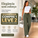 (Compre 1 e Leve 2) Calça Pantalona Julie em Malha de Seda Gelo e Poliéster
