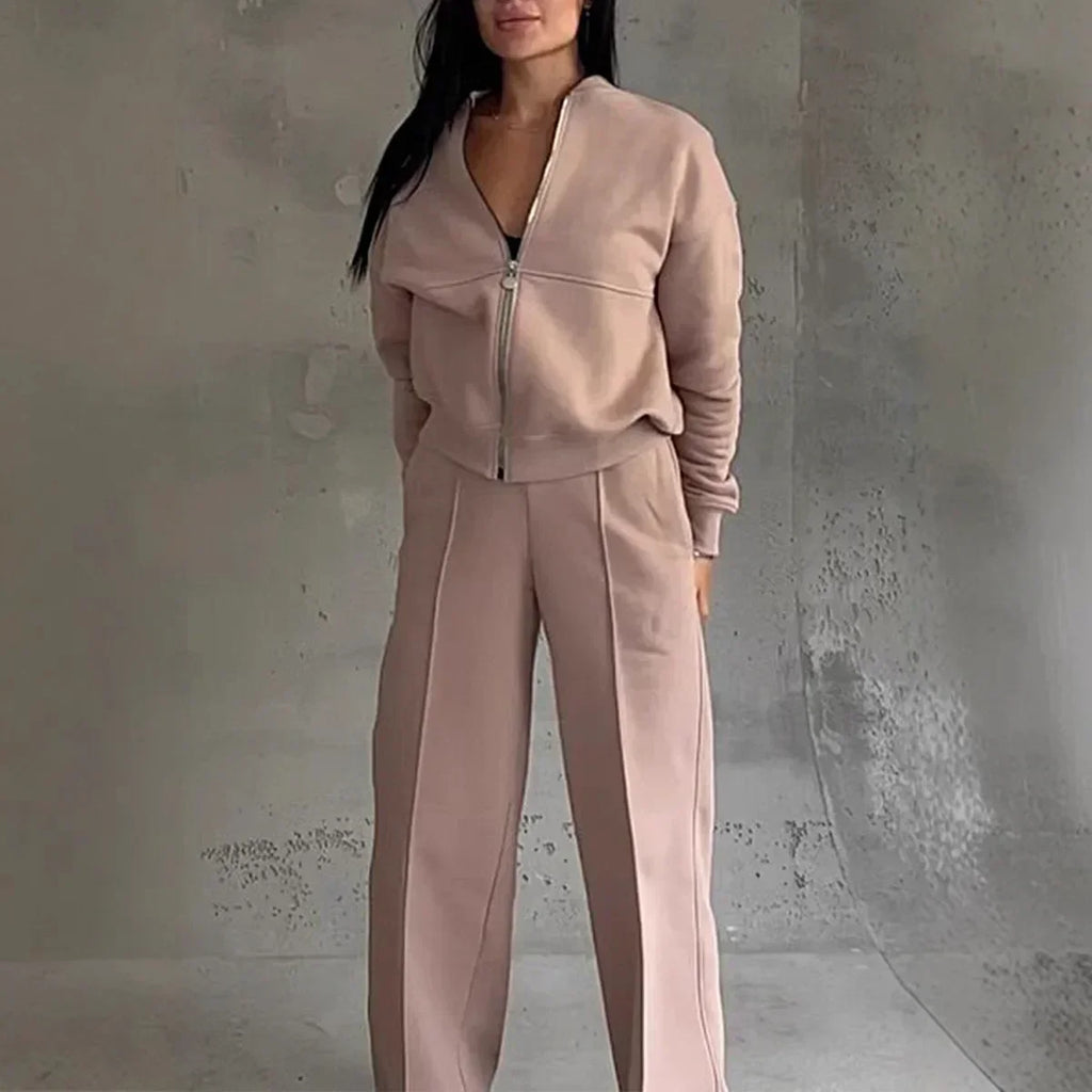 Conjunto Naomi™  em Moletom Premium com Jaqueta