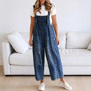 Macacão Janiele com Denim Vintage e Corte Amplo